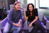Hoda Kotb Hosts A TODAY Show Radio Event With Magnolia's Chip And Joanna Gaines At SiriusXM's New York City Fishbowl Studio - Source: Getty